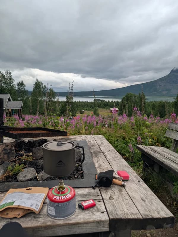 Vaření v kempu Vaření v kempu