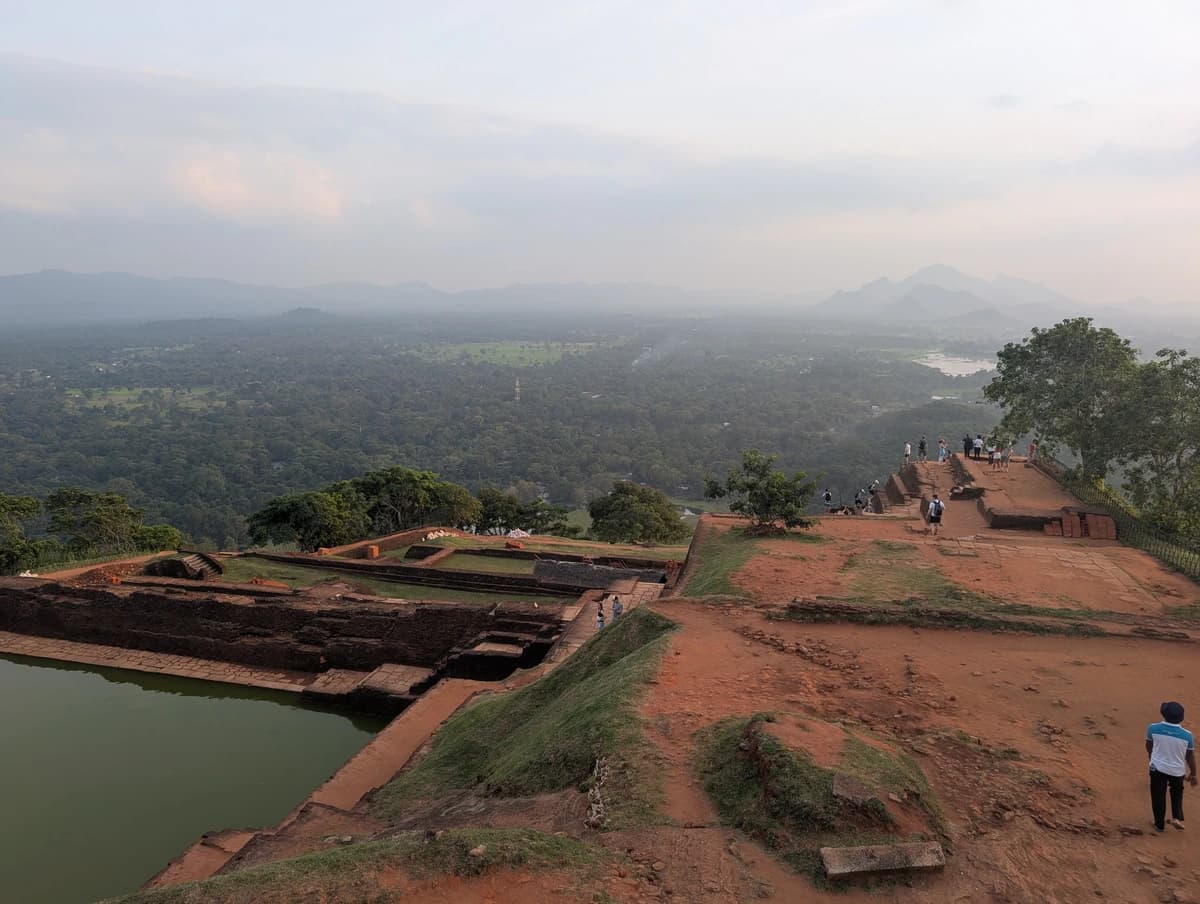 Výhled ze Sigiriyu Výhled ze Sigiriyu